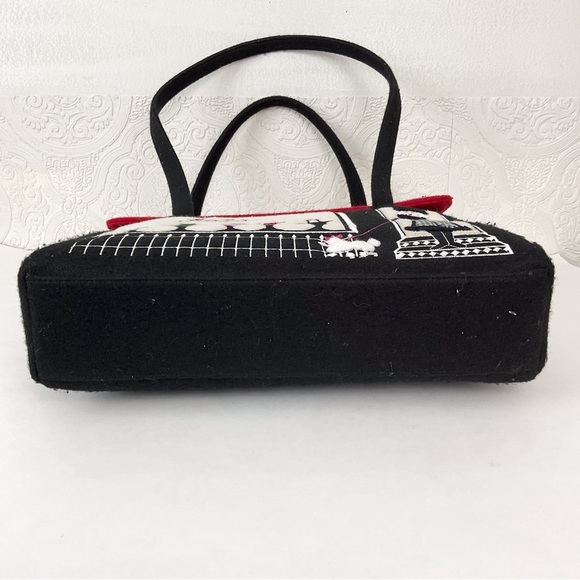 Vintage felted wool unique hat shop embroidered handbag - Picture 10 of 10
